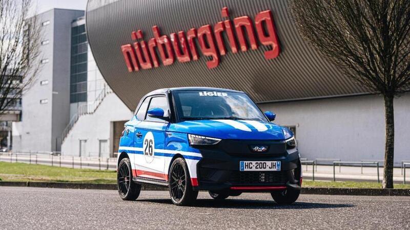 Ha impiegato 19 minuti 53 secondi per il giro del N&uuml;rburgring