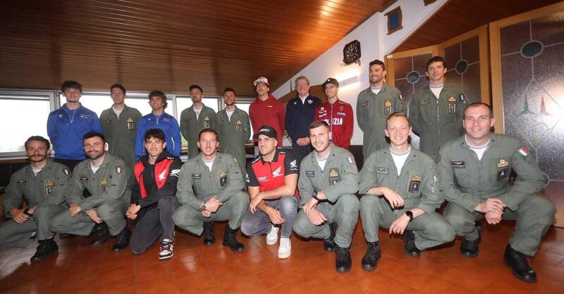 La FMI visita in visita alla base aerea delle Frecce Tricolori