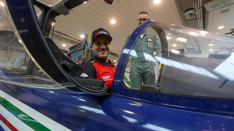 La FMI visita in visita alla base aerea delle Frecce Tricolori