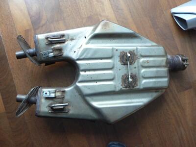 Scarico e terminali Aprilia Shiver SL