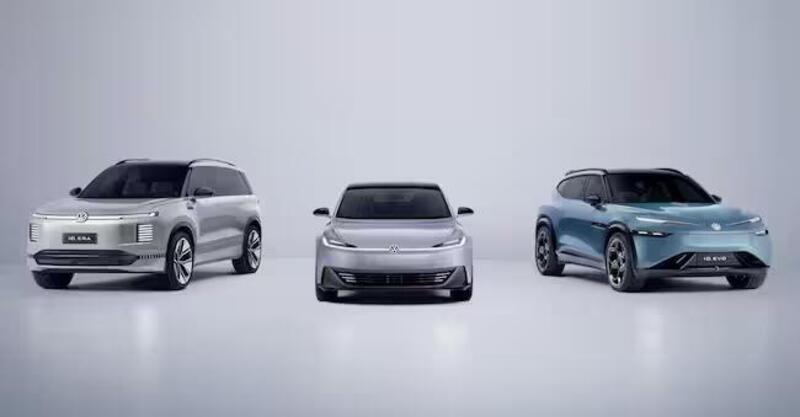 Le nuove Volkswagen per la Cina della serie ID