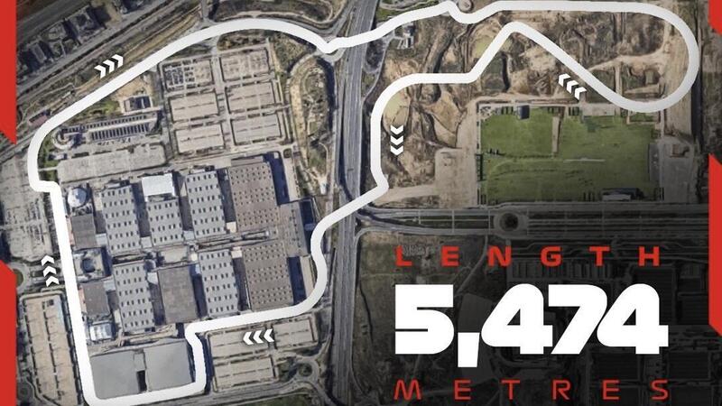 F1. La folle curva con una pendenza del 24% del nuovo tracciato cittadino di Madrid [VIDEO]