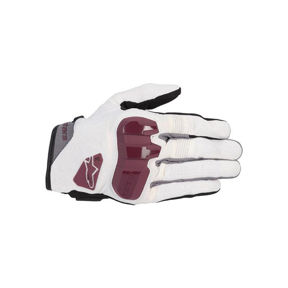 Guanti Moto Donna Estivi Alpinestars Chrome Bianco