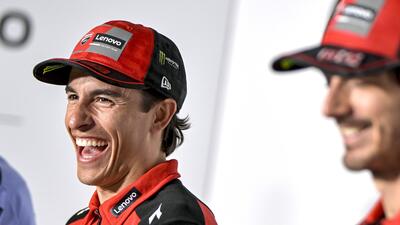 MotoGP 2025. GP di Spagna a Jerez. Marc Marquez: "Alla lunga il rivale per il mondiale sar&agrave; Pecco Bagnaia, ma quello che sta facendo Alex con la GP24 &egrave; eccezionale"