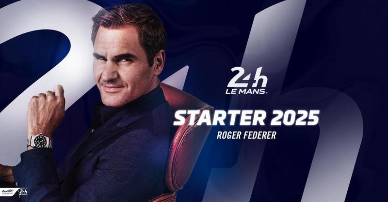 WEC. Sar&agrave; Roger Federer a dare il via alla 24 Ore di Le Mans 2025