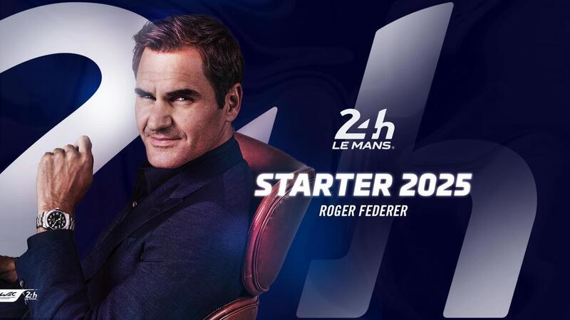 WEC. Sar&agrave; Roger Federer a dare il via alla 24 Ore di Le Mans 2025