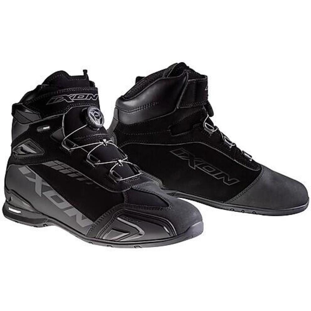 Scarpe moto Ixon BULL WP nero