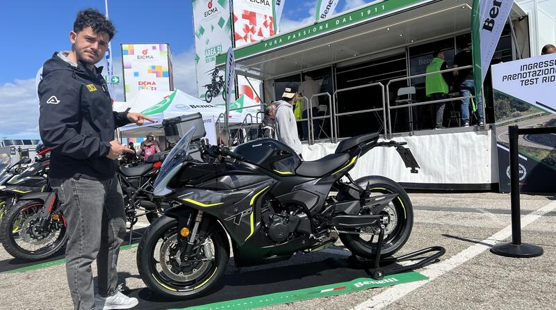 Benelli Tornado 550 a Eicma Riding Fest 2025 di Misano: sportiva A2 [VIDEO]
