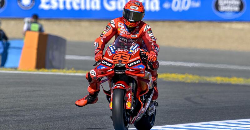 MotoGP 2025. GP di Spagna a Jerez. La sprint &egrave; di Marc Marquez, secondo Alex e terzo Pecco Bagnaia, caduto Fabio Quartararo [RISULTATI]