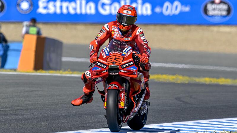 MotoGP 2025. GP di Spagna a Jerez. La sprint &egrave; di Marc Marquez, secondo Alex e terzo Pecco Bagnaia, caduto Fabio Quartararo [RISULTATI]