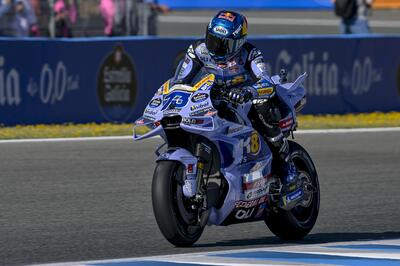 MotoGP 2025. GP di Spagna a Jerez. Alex Marquez, secondo: "Siamo rimasti allo stesso livello di ieri. Marc riesce a gestire il limite con queste condizioni di pista"