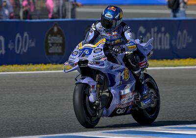 MotoGP 2025. GP di Spagna a Jerez. Alex Marquez, secondo: Siamo rimasti allo stesso livello di ieri. Marc riesce a gestire il limite con queste condizioni di pista