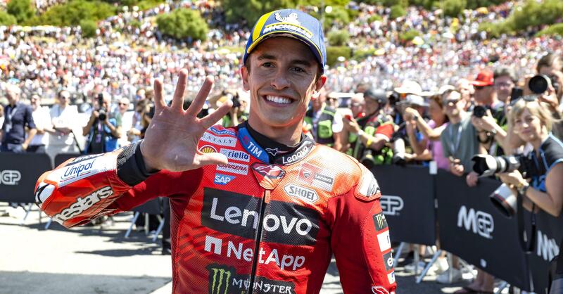 MotoGP 2025. GP di Spagna a Jerez. Marc Marquez: &quot;Gli appassionati hanno cantato per me, Alex e Pecco, motociclismo puro!&quot;