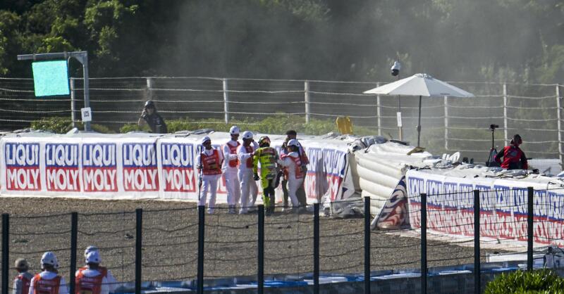 MotoGP 2025. GP di Spagna a Jerez. Franco Morbidelli: &quot;Contento di non essermi fatto male stamattina, ma sono tutto dolorante&quot;