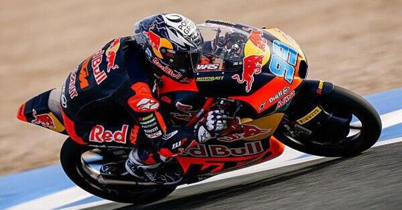 MotoGP 2025. GP di Spagna a Jerez. Moto3: domina Jos&eacute; Antonio Rueda, di nuovo leader del mondiale. Migliore degli italiani Guido Pini, settimo