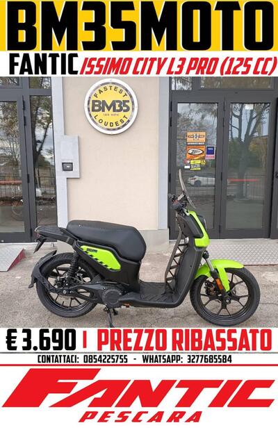 Fantic Motor Issimo City Pro L3 (2023 - 25) nuova