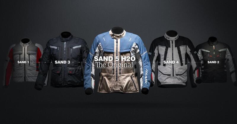 REV&rsquo;IT! presenta la nuova giacca Sand 5 H2O