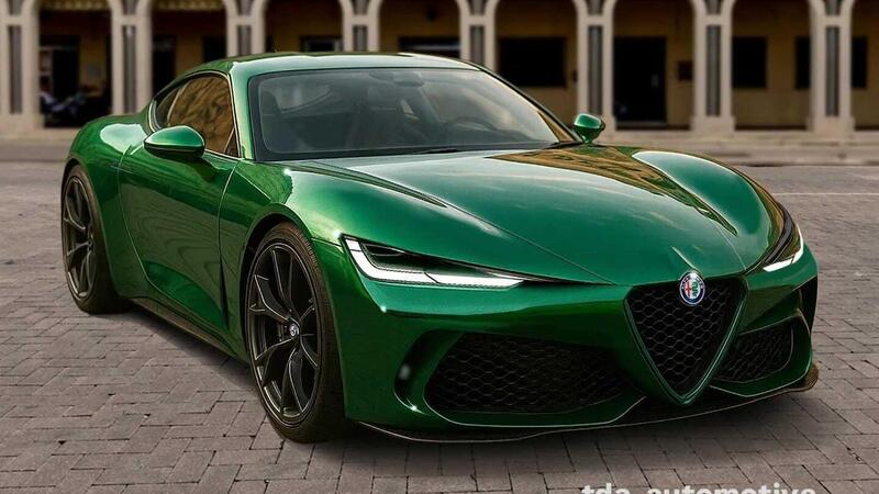 Alfa Romeo Giulia S Coup&eacute;, ispirata dalla 33 Stradale [RENDER]