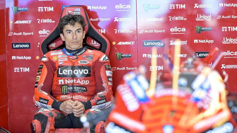 MotoGP 2025. Test di Jerez. Marc Marquez: &quot;L&#039;errore di ieri? Eccesso di fiducia. Sono andato a congratularmi con tutta la squadra Gresini&quot;
