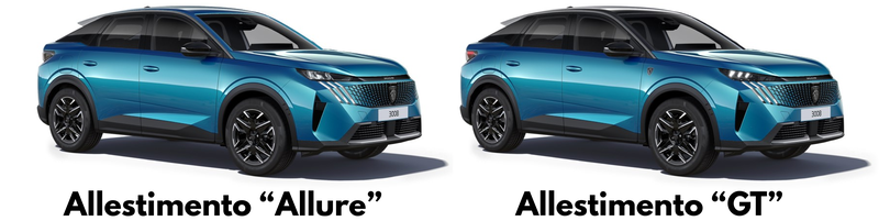 Allestimenti di nuova Peugeot 3008