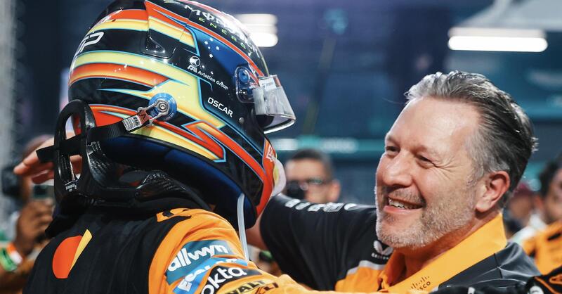 F1. Zak Brown coccola Piastri: &quot;Diventer&agrave; ancora pi&ugrave; forte. Lo scontro con Norris arriver&agrave; e sar&agrave; epico&quot;