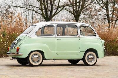 Fiat 600 D Multiplad&#039;epoca del 1965 a Nonantola