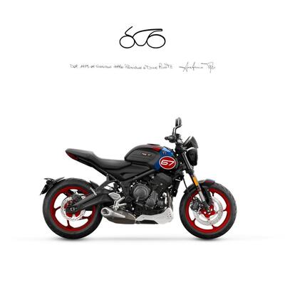 Triumph Trident 660 Triple Tribute Edition (2025) nuova