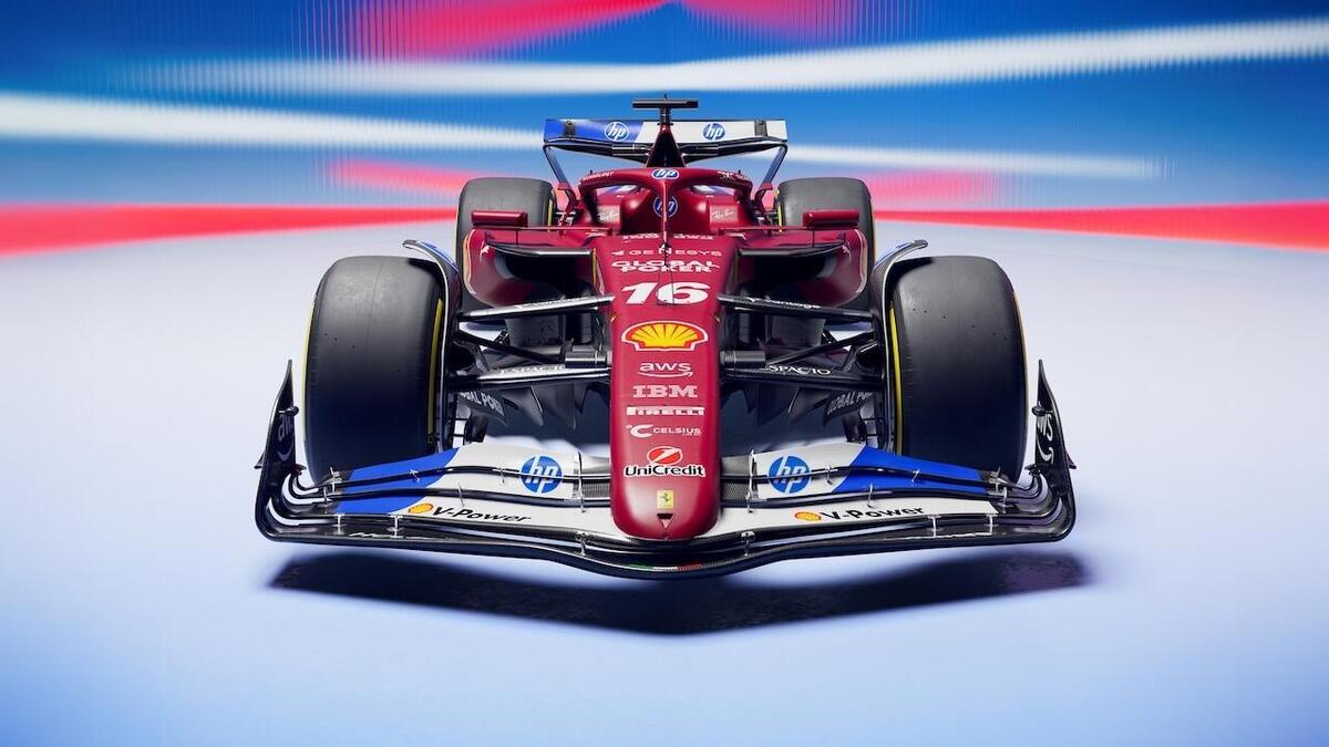 F1. Ferrari, la livrea "speciale" per il GP di Miami non è nulla di speciale perché la novità è tutta nella tecnologia all'avanguardia sviluppata con HP