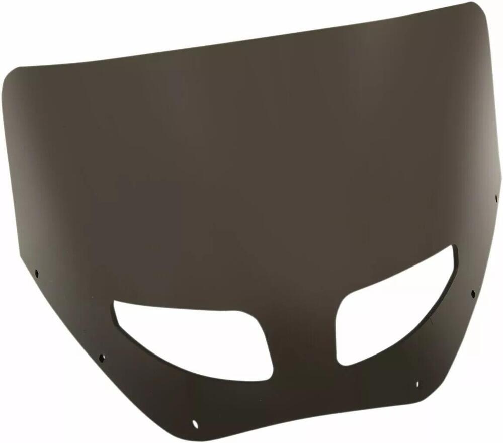 Parabrezza ventilato fumè nero intenso alto 28 cm 