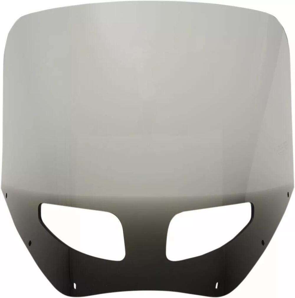 Parabrezza ventilato fumè nero alto 33 cm per cupo 