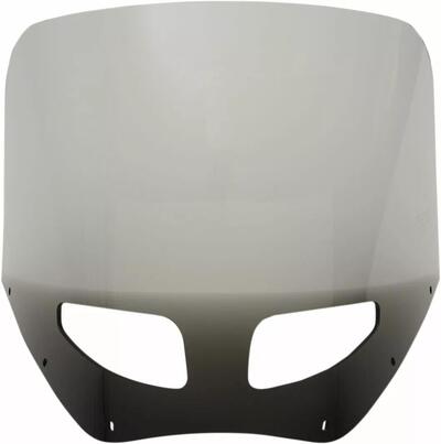 Parabrezza ventilato fum&egrave; nero alto 33 cm per cupo 