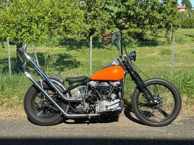 Harley-Davidson Harley Davidson chopper Knucklhead 1942 d'epoca