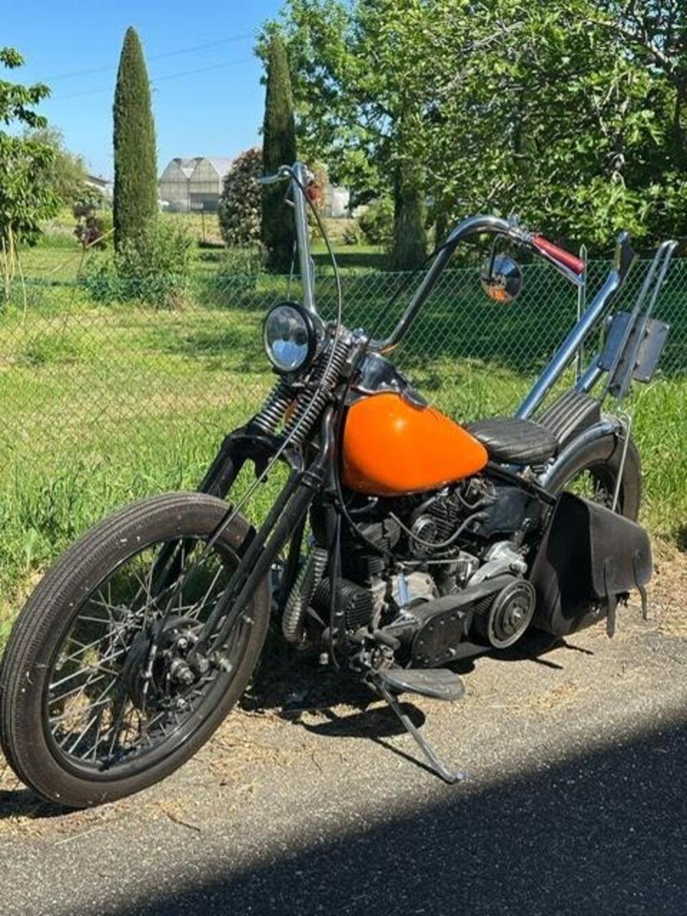 Harley-Davidson Harley Davidson chopper Knucklhead 1942 (7)