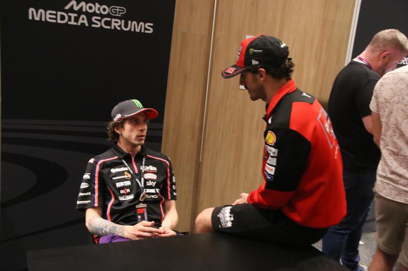 Pecco Bagnaia e Marco Bezzecchi