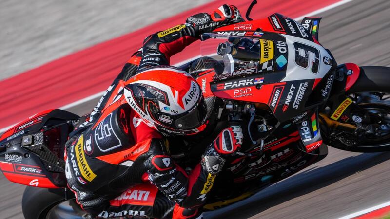 SBK 2025 GP d&#039;Italia. A Cremona Bulega chiude in testa le FP1