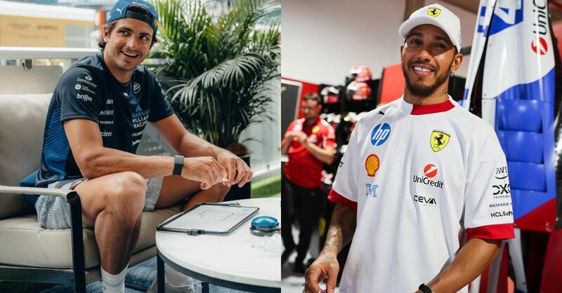 F1. GP Miami, Carlos Sainz: &quot;Non sono sorpreso delle difficolt&agrave; di Lewis in Ferrari&quot;. La risposta di Hamilton