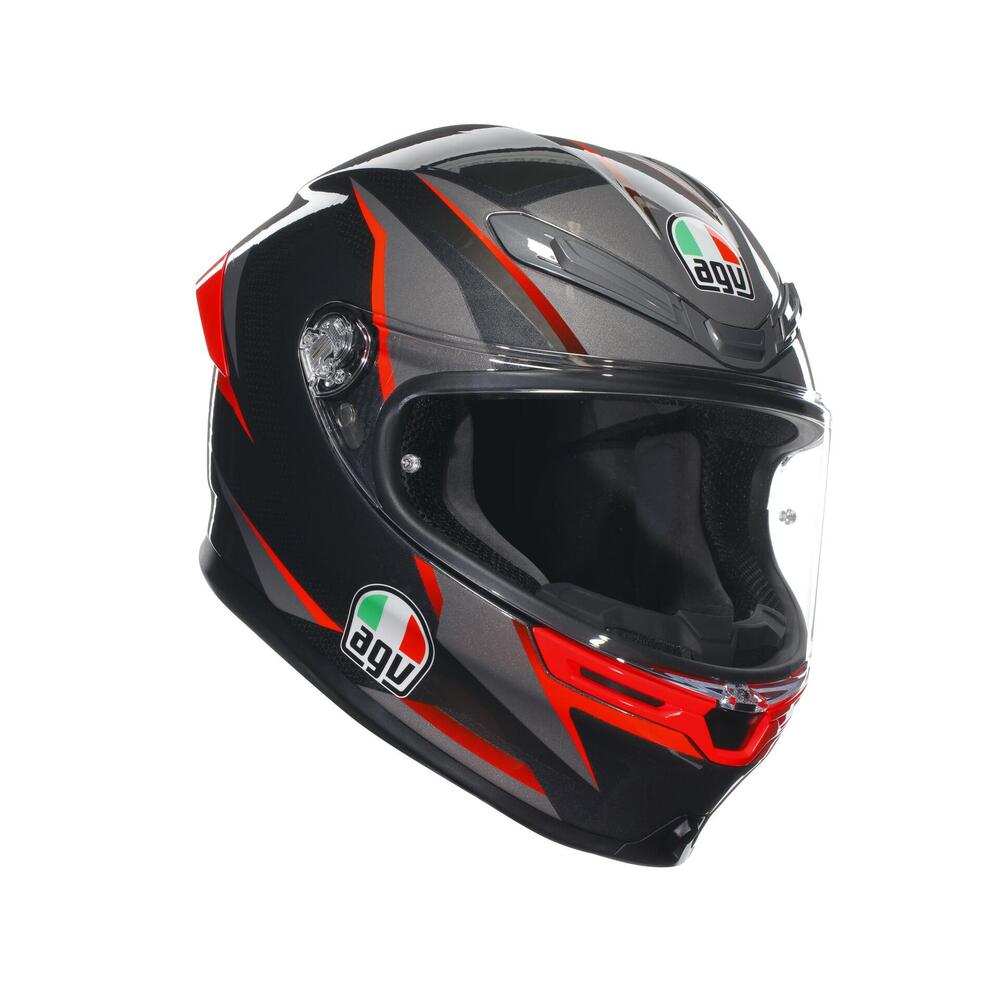 Casco integrale AGV K6 S E2206 MPLK SLASHCUT in f