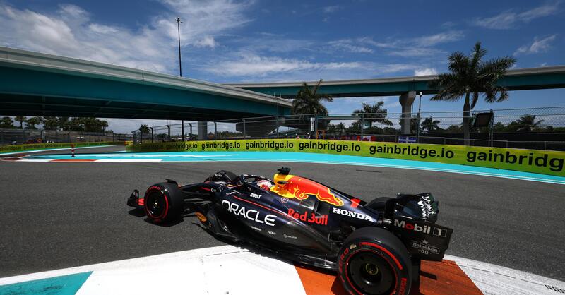 Formula 1. Red Bull, fondo nuovo per la RB21 di Max Verstappen al GP di Miami 2025