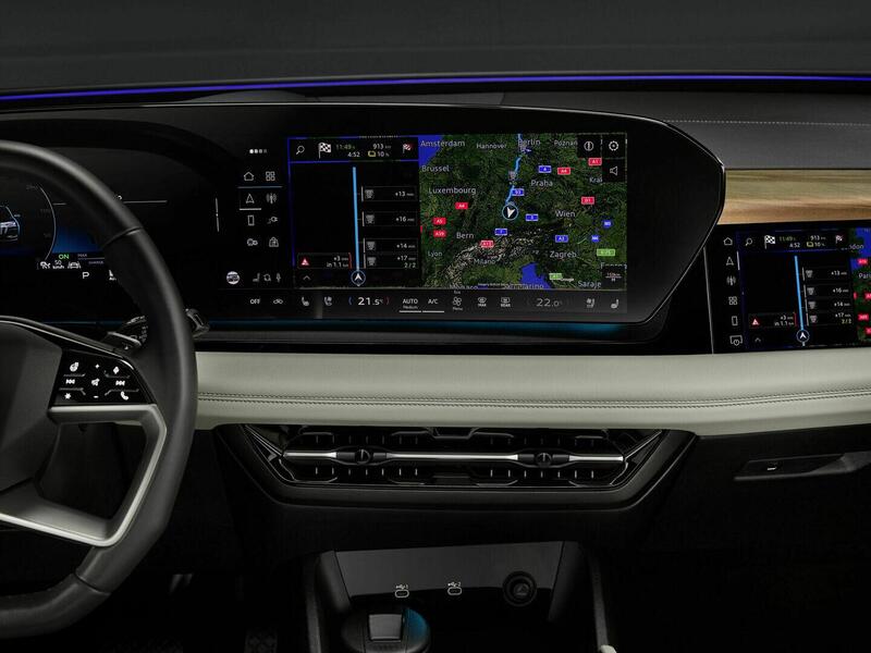 Infotainment avanzato per la nuova Audi A6 e-tron