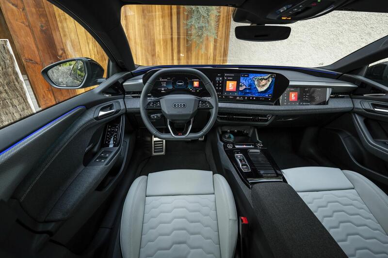 Interni Audi A6 e-tron