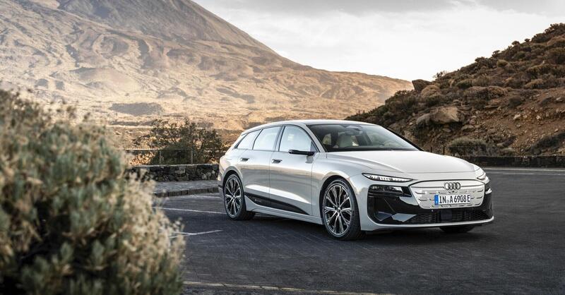 AUDI A6 e-tron 2025 ELETTRICA con 720 km di autonomia da 68k