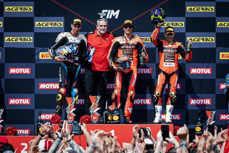 SBK 2025. GP d&rsquo;Italia. Bulega si impone in Gara1 a Cremona