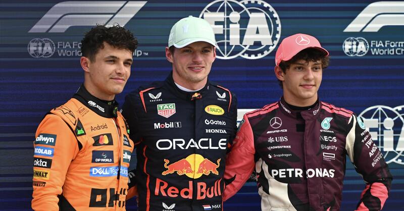 F1. Qualifiche GP Miami, Verstappen argina Norris (che scherza sulla paternit&agrave; di Max): &quot;In gara sar&agrave; una storia diversa&quot;. Ottimo Antonelli