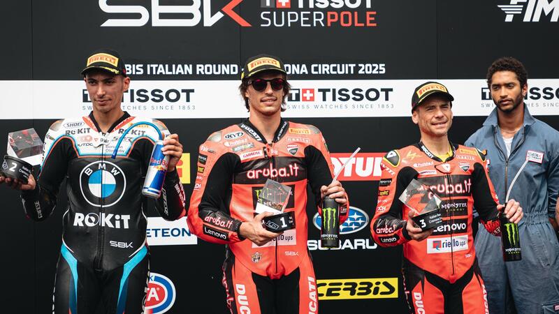 SBK 2025. GP d&rsquo;Italia. Bulega domina la gara sprint di Cremona