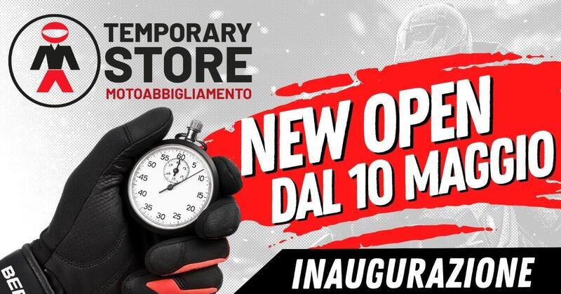 Motoabbigliamento inaugura il nuovo Temporary Store a Desenzano del Garda