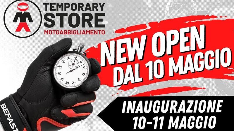 Motoabbigliamento inaugura il nuovo Temporary Store a Desenzano del Garda