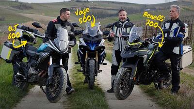 Comparativa Crossover Low Budget: QJ Motor SRT 600 SX vs Benelli TRK 702X vs VOGE Valico 525 DS