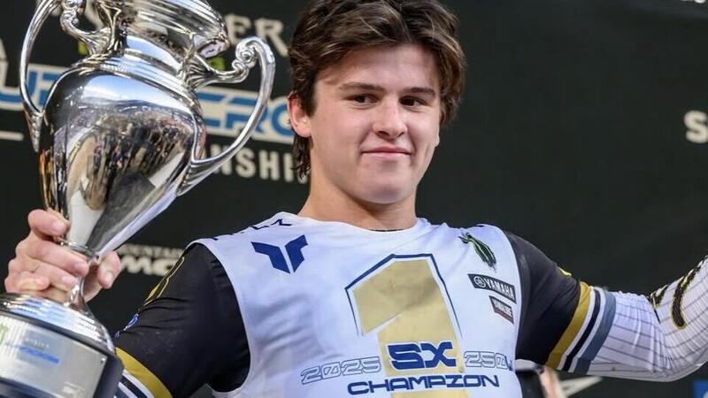 Deegan &egrave; campione SX Lites costa ovest 2025... ma arriva la sanzione dell&#039;AMA