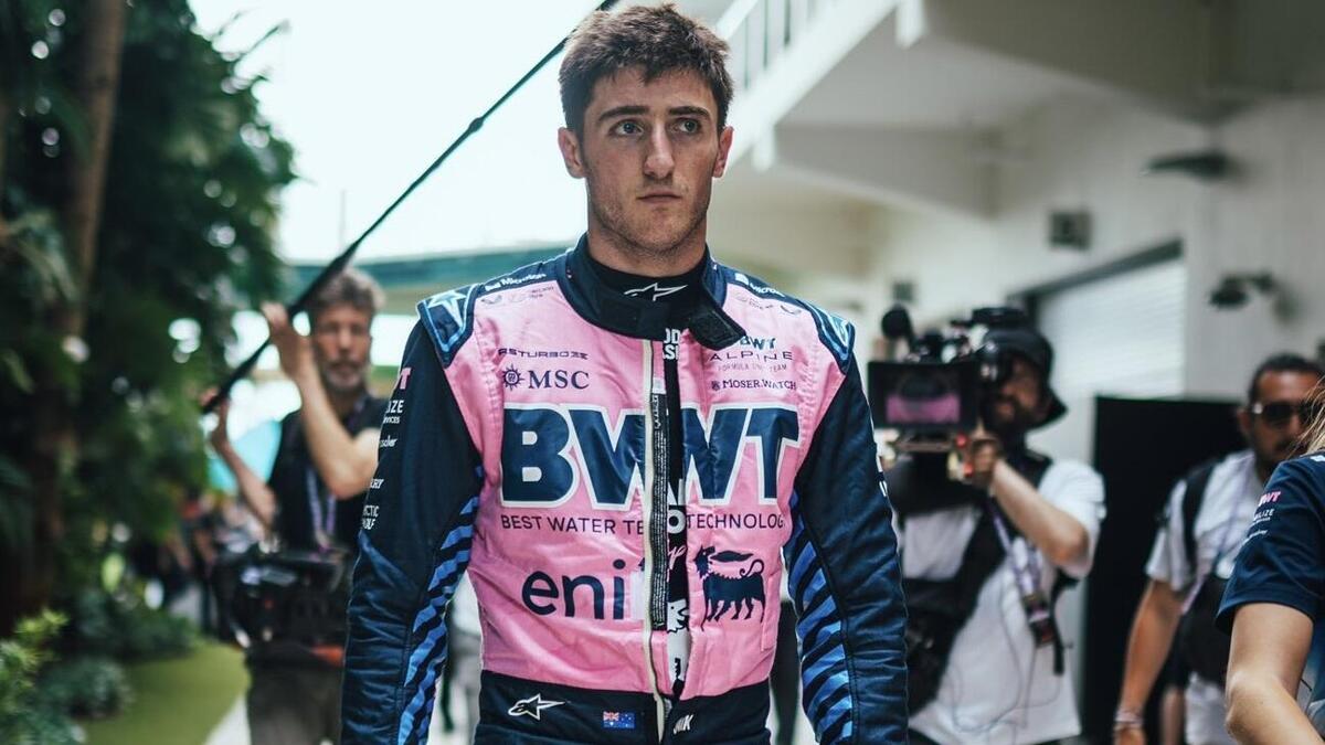 F1. Jack Doohan ai titoli di coda con Alpine: ad Imola ci sarà Franco Colapinto