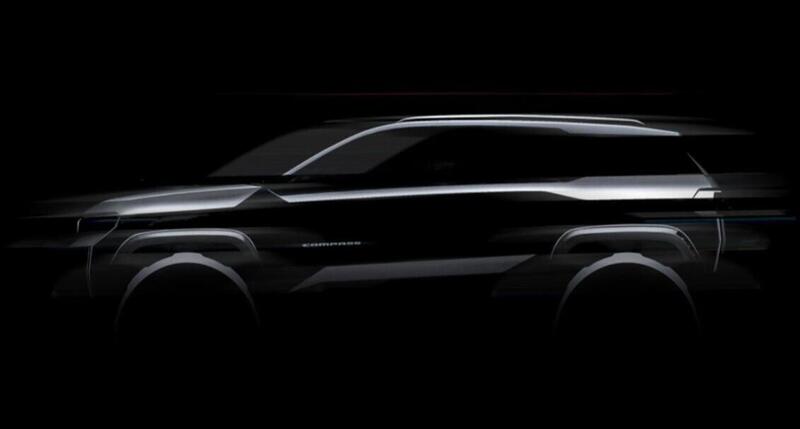 Il teaser lanciato dalla Jeep per la nuova Compass 2025